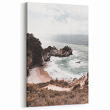 Ocean Cliff Canvas - Scenic Coastal Wall Art for Summer Decor