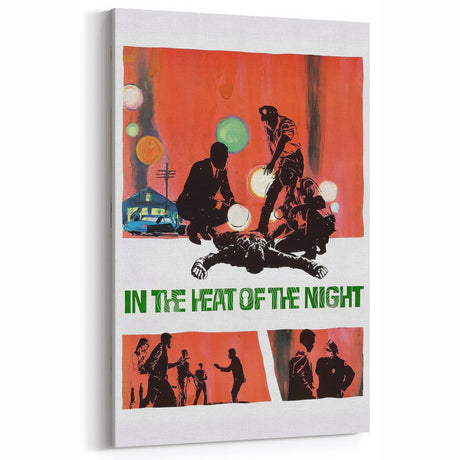 1960s Movie Posters – In the Heat of the Night Vintage Film Art