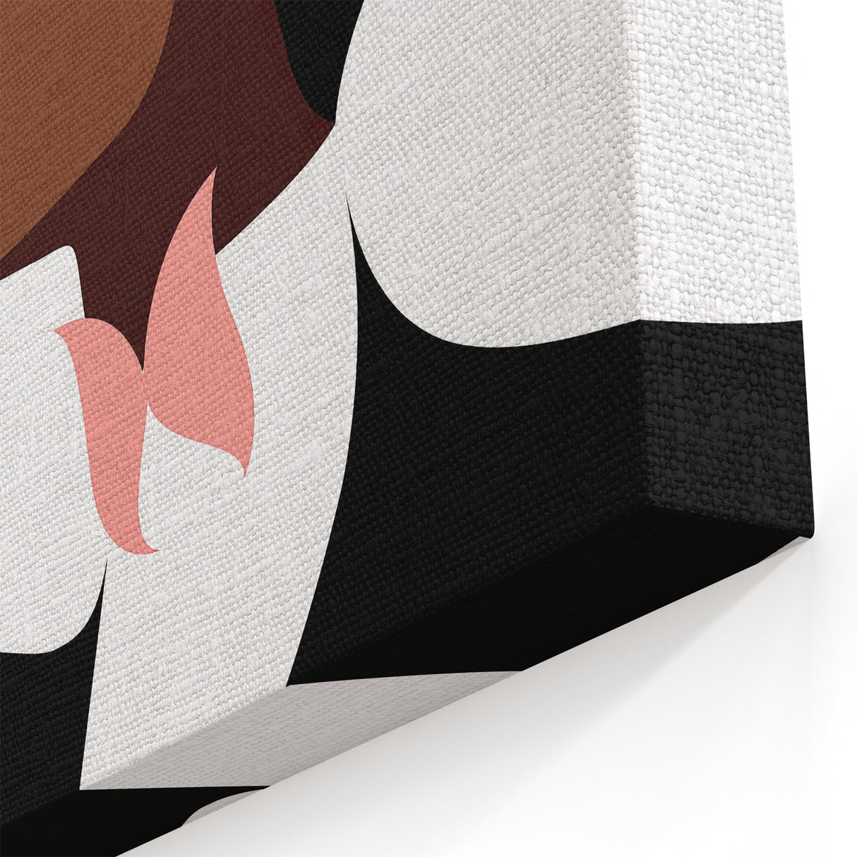 Elegant New Yorker Poster - Woman with Pink Flowers Wall Art