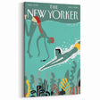 New Yorker Swimming Art - Underwater Scene Wall Decor