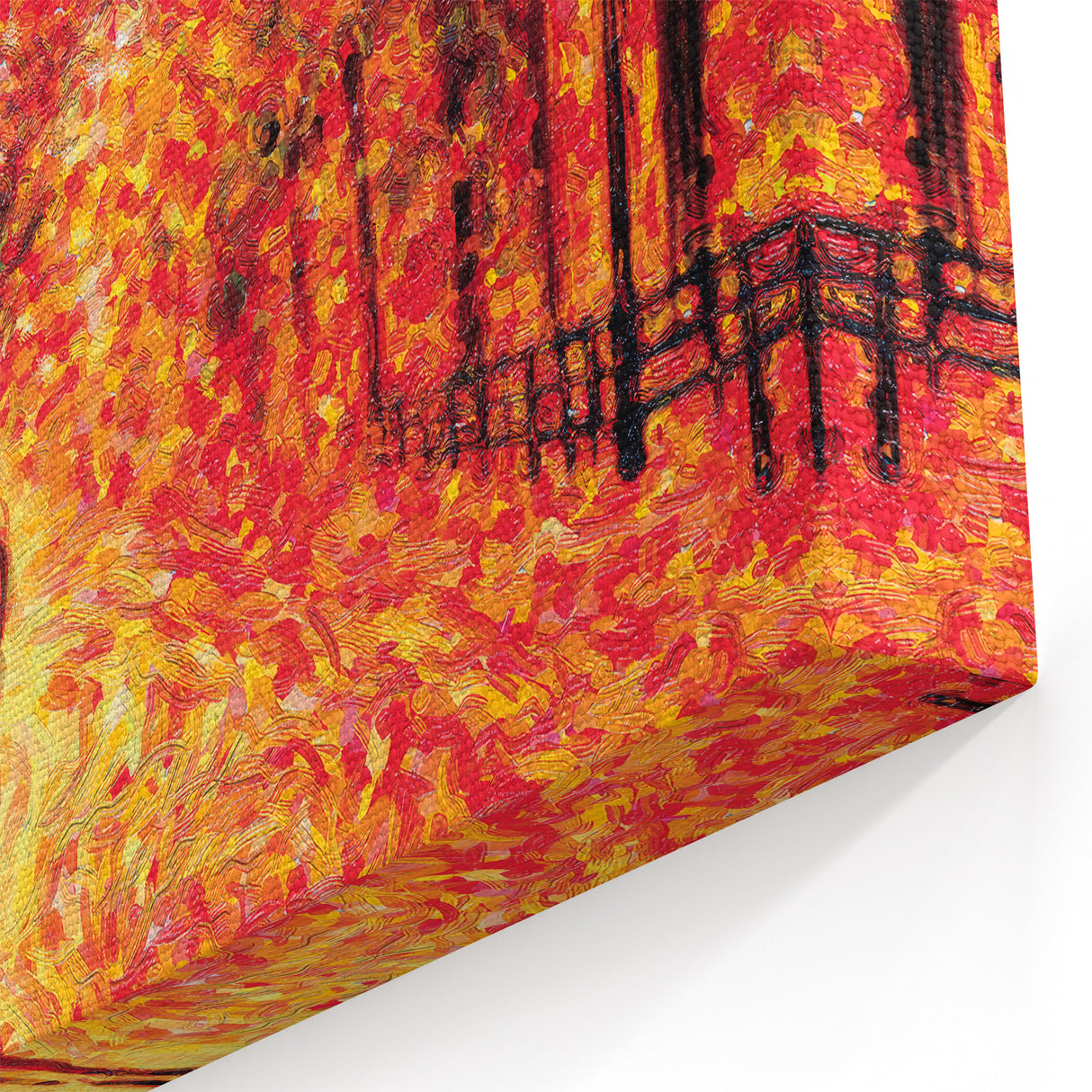 New Yorker November 9, 2009 – Romantic Fall Walk Art Print