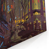 New Yorker December 18, 1965 – Vibrant Winter Cityscape Art Print