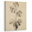 Vintage Botanical Art Print: Elegant Leaf Stem Illustration