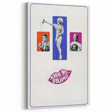 Vintage Film Poster 1960s - Kiss Me, Stupid Retro Cinema Print