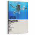 Nirvana Nevermind Poster - Retro 90s Wall Art - Vintage Rock Art Print