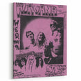Nirvana Concert Poster - Retro Pink Art - Vintage 90s Grunge Print
