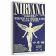Nirvana Concert Poster - Retro Angel Art - Vintage 90s Rock Print
