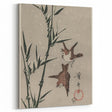 Vintage Animal Art - Birds in Flight with Bamboo - Retro Animal Prints