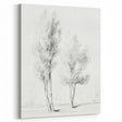 Vintage Botanical Art Prints – Pencil Drawing of Trees – Elegant Wall Art