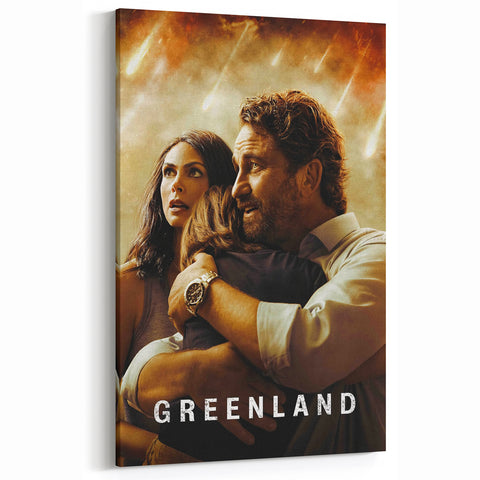 Greenland 2020s Vintage Movie Poster - Retro Film Art Print