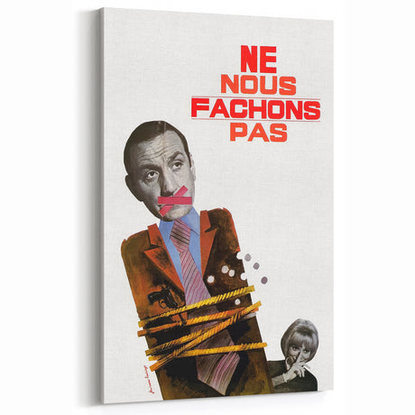 Classic 60s Movie Prints – Ne Nous Fâchons Pas Vintage Film Poster