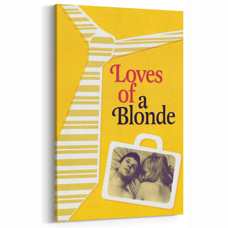 Classic 60s Movie Prints - Loves of a Blonde Vintage Film Poster