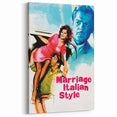 Classic 60s Movie Prints - Marriage Italian Style Vintage Poster