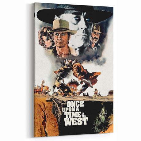 Classic 60s Movie Prints Once Upon a Time in the West Vintage Poster
