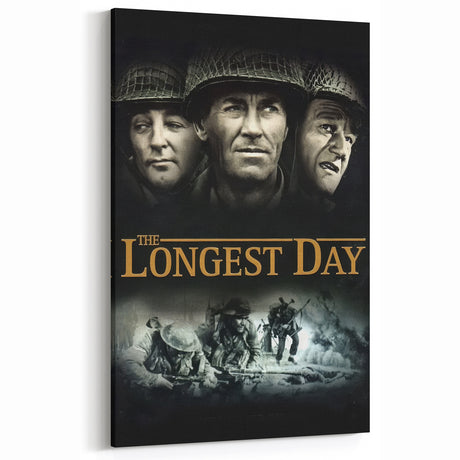 1960s Movie Posters The Longest Day Classic War Film Vintage Print