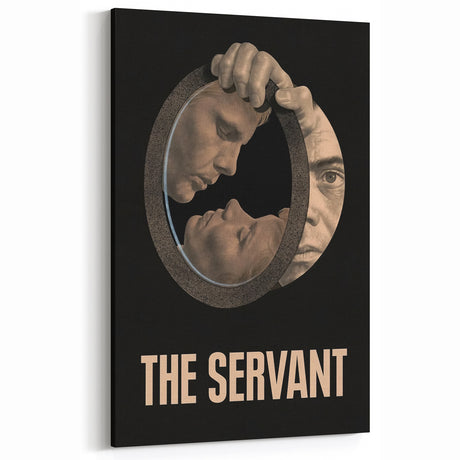 The Servant 1960s Movie Poster – Vintage Film Art Wall Print
