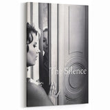 The Silence 1960s Movie Poster – Vintage Film Noir Wall Print