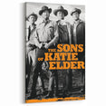 Classic 60s Movie Print - The Sons of Katie Elder Vintage Poster