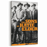 Classic 60s Movie Print - The Sons of Katie Elder Vintage Poster