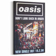 Oasis Don’t Look Back in Anger Poster - Retro Wall Art for Music Lovers