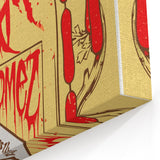 Pearl Jam Concert Poster - Retro Rock Art with Bold Graphics