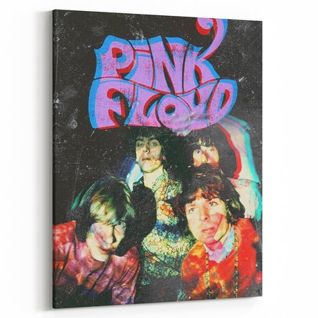 Vintage Pink Floyd Retro Poster Art – Classic Retro Wall Art for Home