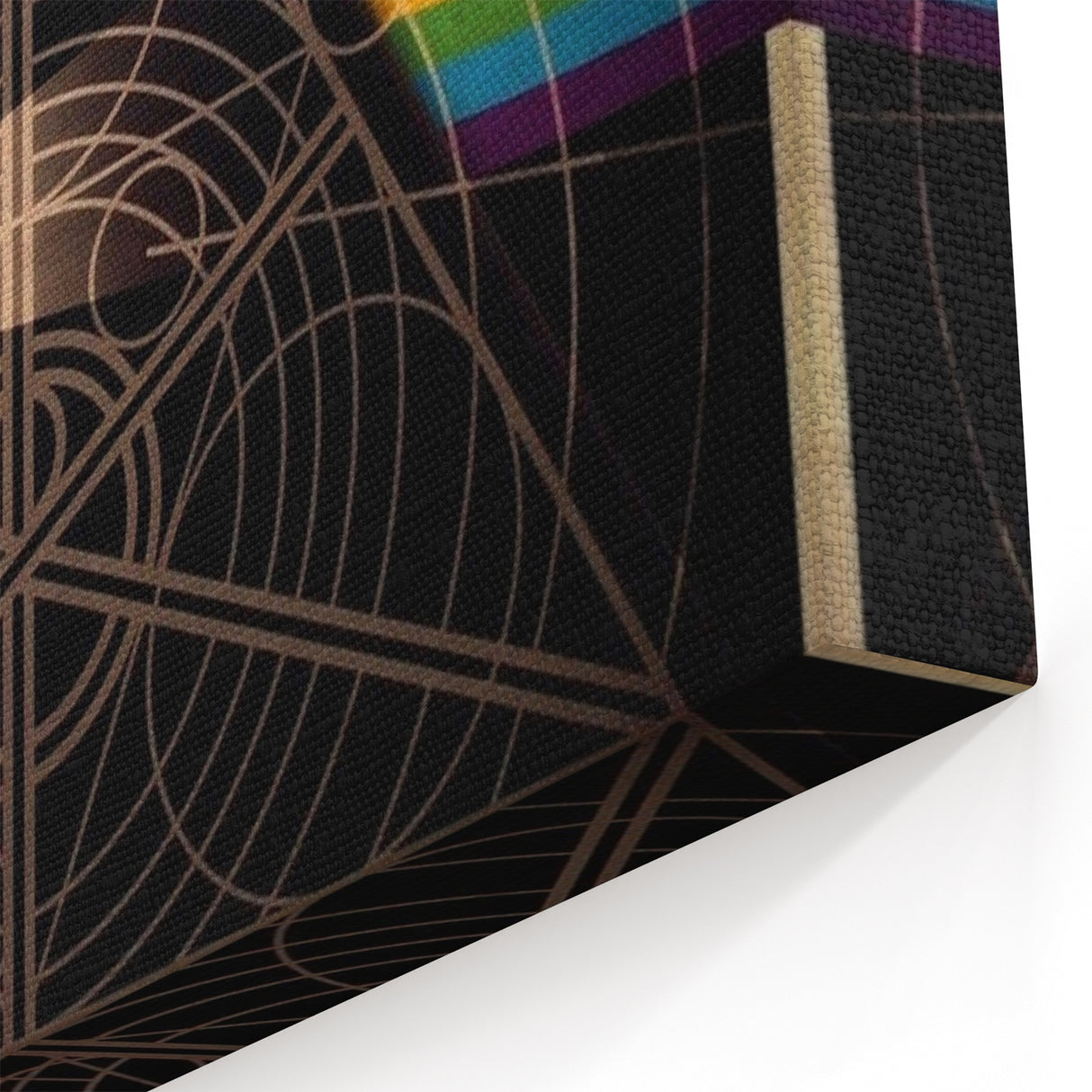 Pink Floyd Dark Side of the Moon 1972 Retro Poster