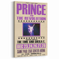 Prince Purple Rain Tour 1984 Concert Poster - Saint Paul, Minnesota