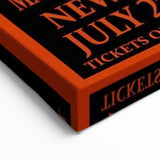 Queen 1982 Madison Square Garden Concert Poster - Flash
