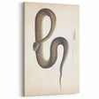Vintage Animal Art - Retro Snake Illustration Print - Animal Wall Decor