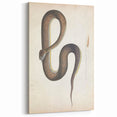 Vintage Animal Art - Retro Snake Illustration Print - Animal Wall Decor