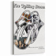 Rolling Stones Retro Poster - "It's Only Rock and Roll" Collage Art