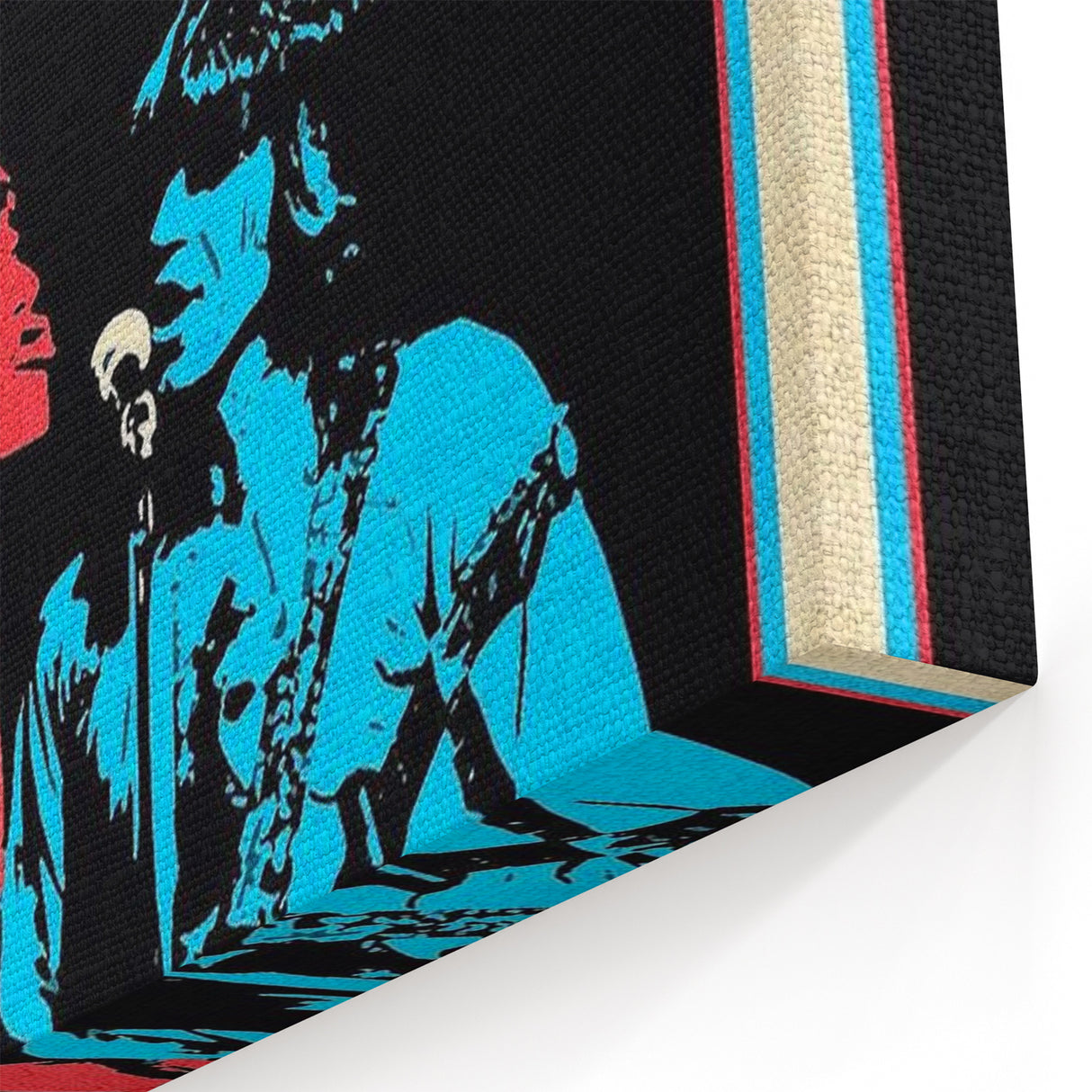 Rolling Stones 1972 American Tour Poster with Stevie Wonder