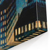 New Yorker Magazine Art - Rooftop View of NYC Poster