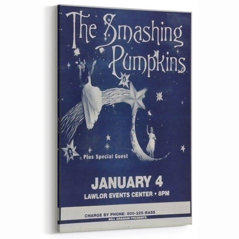 Retro Smashing Pumpkins Poster - Vintage Rock Wall Art