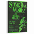 Retro Stevie Ray Vaughan Poster - Vintage Blues Wall Art