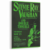 Retro Stevie Ray Vaughan Poster - Vintage Blues Wall Art