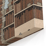 Classic New Yorker Cartoons Prints - Book Tower Illustration