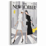 New Yorker Poster - 2015 Fashion Strut in NYC Illustration Art
