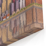 New Yorker Poster - 2003 New York Skyline Reflection Art