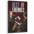 2010s Movie Poster Art - Best of Enemies Retro Vintage Film Print
