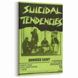 Suicidal Tendencies Concert Poster – Vintage Punk Rock Art