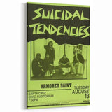 Suicidal Tendencies Concert Poster – Vintage Punk Rock Art