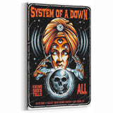 System of a Down Concert Poster – 2018 Valley View Casino Art