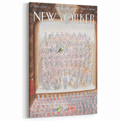 New Yorker Poster - Orchestra Performance Humor Art Print