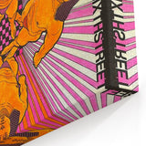 Traffic and Iron Butterfly 1968 Concert Poster – Psychedelic Rock Art