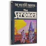 The Strokes Retro Poster Art - Vintage Concert Art Print, 2019