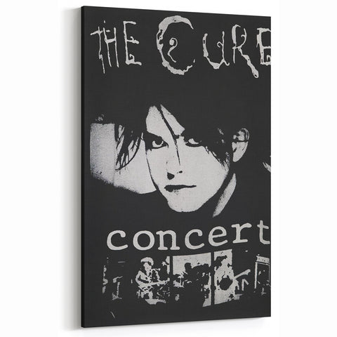 The Cure Retro Concert Poster - Vintage Band Art, Gothic Rock Poster