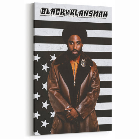 2010s Movie Poster Art - BlacKkKlansman Retro Vintage Film Print