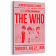 The Who 1968 Concert Poster – Vintage Rock Band Art, Peter Townshend